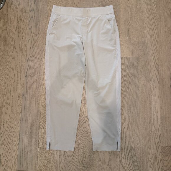 Athleta Pants - Athleta Brooklyn Ankle Pant Khaki 12 Featherweight Travel